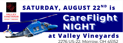 Careflight Night at Valley Vineyards