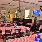 Seating area at Quatman Cafe, Mason, Ohio