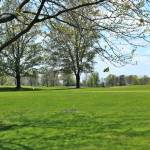 The putting green at The City of Mason Golf Center