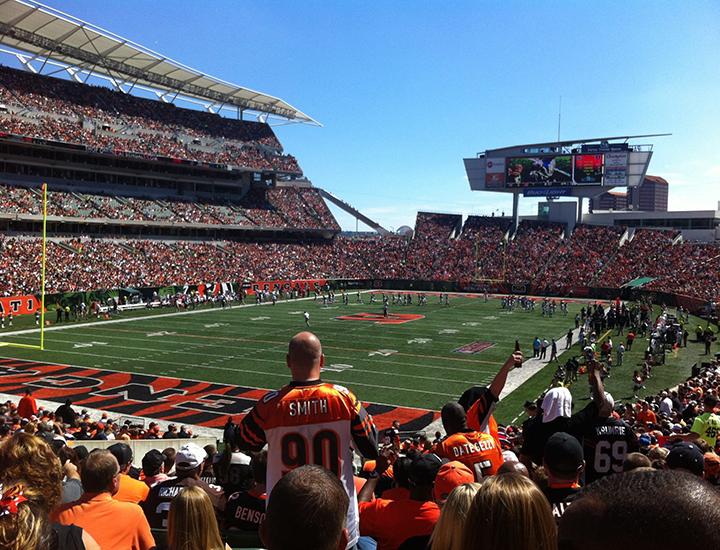 Parking and Directions  Cincinnati Bengals 