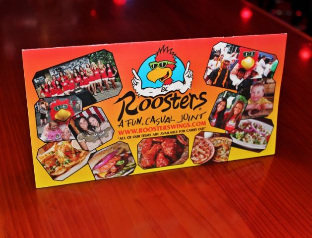 Rooster's Menu|Springboro, Ohio