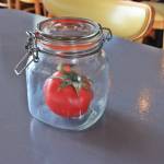 Tomato Jar Decoration | Aponte's Pizzeria
