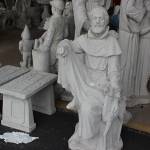 Cement Lawn Statues | Flea Market Yard Ornaments