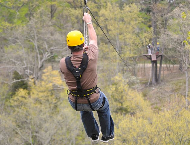 Ozone Zipline Adventures | Oregonia, Ohio