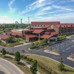 Entrance to Great Wolf Lodge in Mason, Ohio
