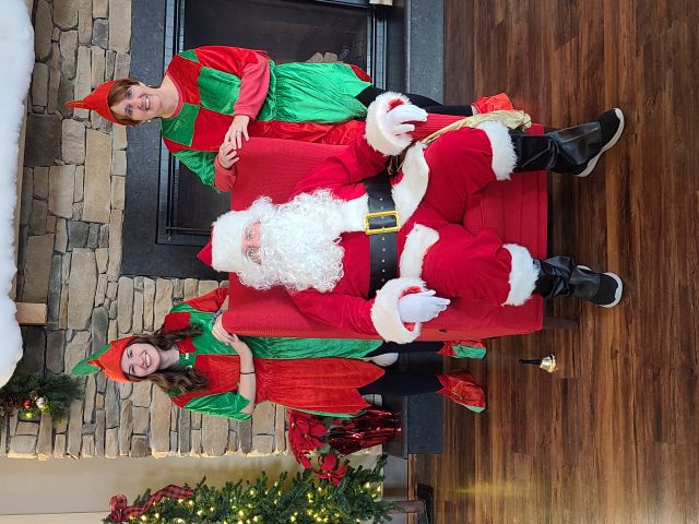Breakfast with Santa at CAMP CEDAR 