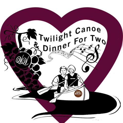 Twilight Canoe & Dinner for 2