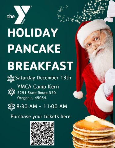 Holiday Pancake Breakfast at YMCA Camp Kern