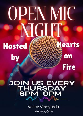 Open Mic Night at Valley Vineyards