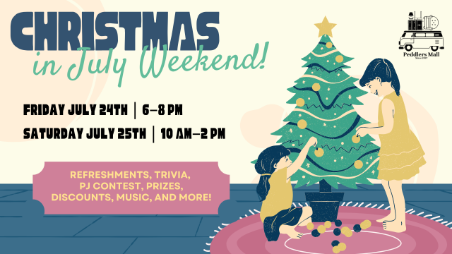 Christmas in July Event at Lebanon Peddlers Mall