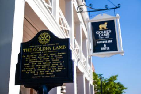 Golden Lamb Ohio eats