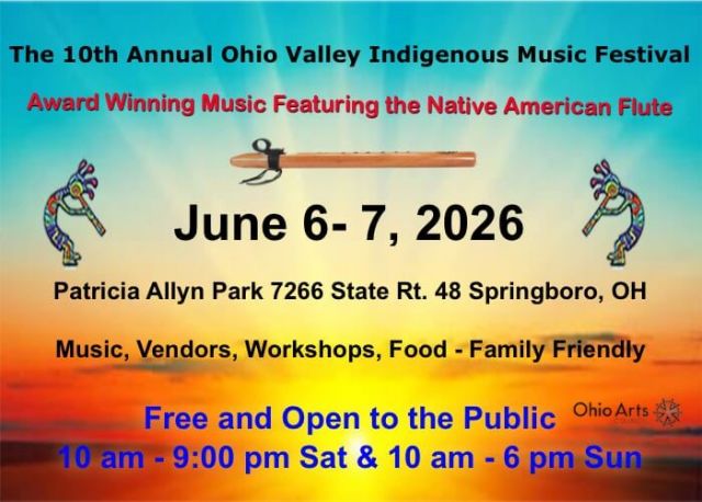 The 10th Annual Ohio Valley Indigenous Music Festival